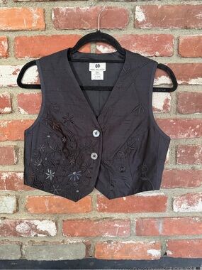 Dries Van Noten Black V-Neck Jacket
